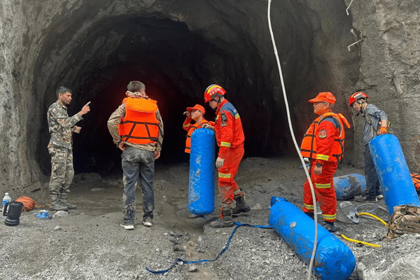Nepal Floods: Search Intensifies for Workers Trapped in Tunnels