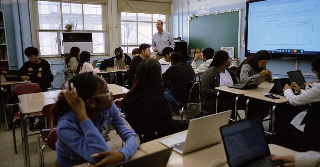 AI Use Banned for Young Students in New York