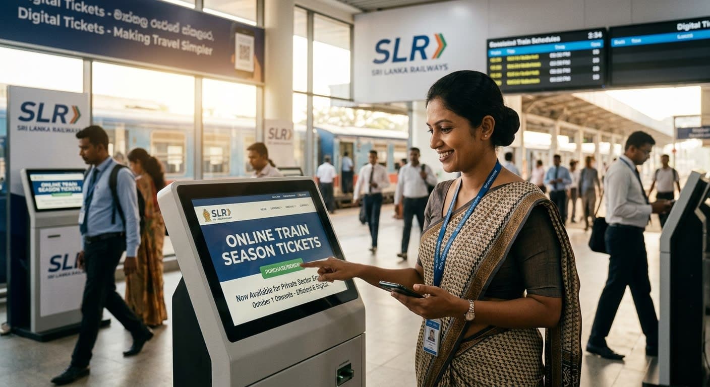 Online Train Season Tickets for Private Sector from October 1